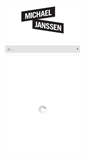 Mobile Screenshot of galeriemichaeljanssen.de